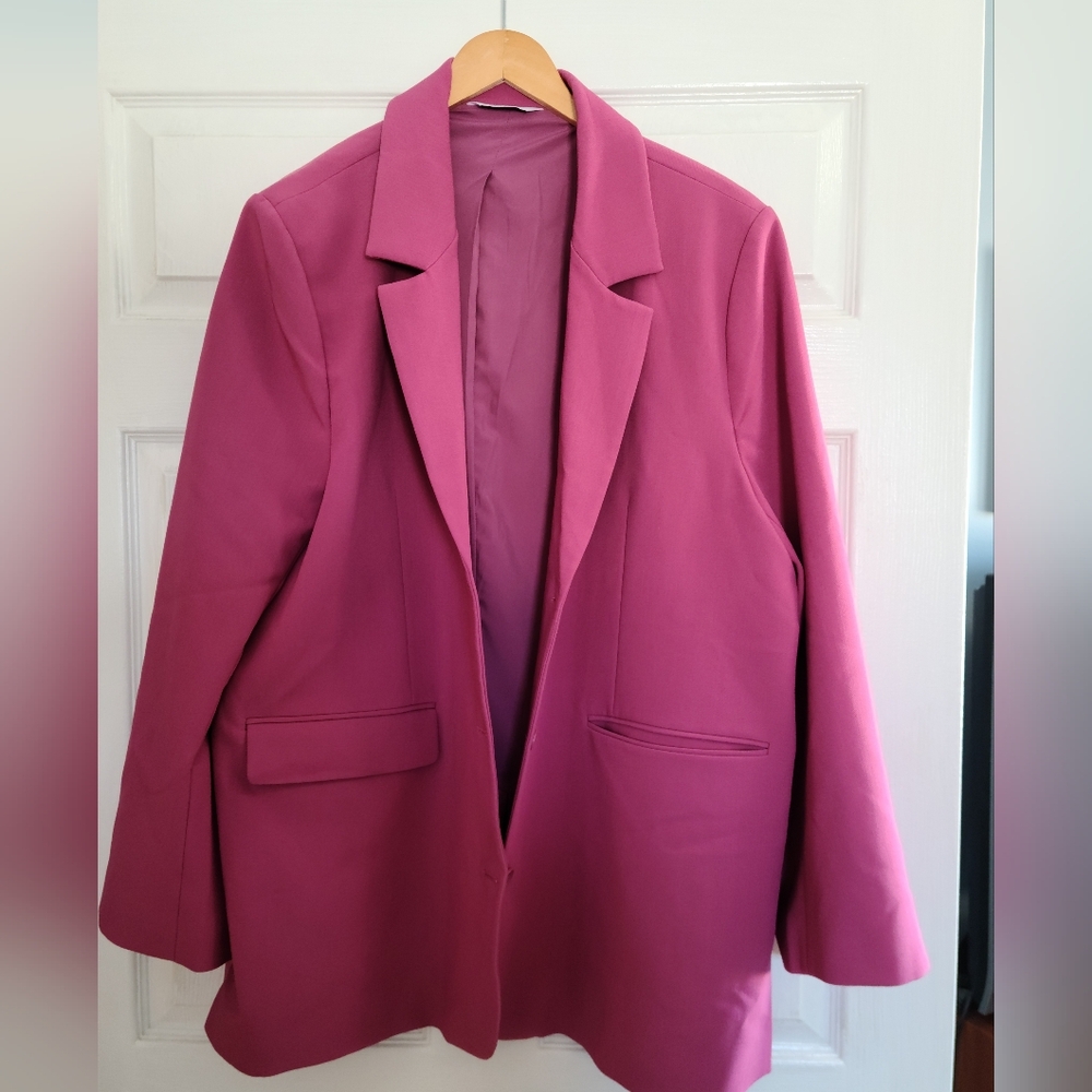 Smash + Tess Fuchsia Blazer